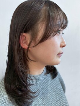 イーストハムアネーロ(EAST HAM anello) 透明感シアーブラウン/顔まわりカット/レイヤーカット