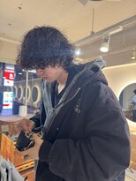 キャンバス バイ ネオリーブ 横浜西口(Canvas by neo.) 横浜★メンズウルフのプードルパーマ