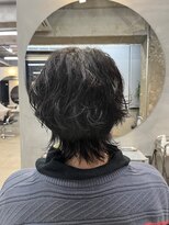 リラクオーレメンズ(LIRA CUORE men's) ウルフ×波巻きパーマ