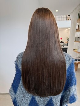 トレース(TLACE.)の写真/憧れのさらさらナチュラルストレートへ！ダメージレス施術で理想の髪質を叶えます☆
