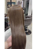 ヘアーアンドメイク シークタチカワ 立川店(Hair&Make Seek)&nbsp;【澤飯】ブリーチなしダブルカラーでオリーブベージュ