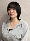 地毛風ブラックカラー