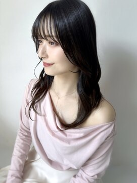 エル セルカ 高田馬場(el CERCA) 韓国風レイヤー×くびれミディアムスタイル