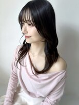 エル セルカ 高田馬場(el CERCA) 韓国風レイヤー×くびれミディアムスタイル