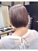 オーク 学芸大学(OAK)&nbsp;ツヤ感ブラウンの大人かわいい丸みボブ★多田