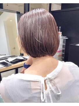 オーク 学芸大学(OAK) ツヤ感ブラウンの大人かわいい丸みボブ★多田