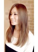 ルミエールミントベージュ☆ナチュラルストレートスタイル