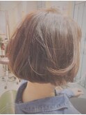 大人ショートボブ