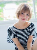ガーリーショートスタイル