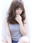 【Blanc】アンニュイカール×大人かわいいセミロング