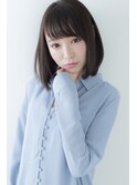 《K-two栄・矢場町》ナチュラルミディアムニュアンスボブ♪