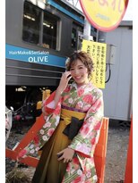 オリーブ(OLIVE) 【オリーブ】卒業式★ヘアセット&袴着付け
