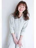 セミロング春パーマ