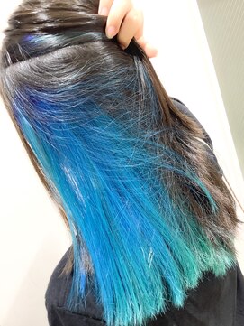 ヘアーメイク トレコローリ(hair make trecolori) 【trecolori 津田沼】インナーターコーイズ／インナーカラー