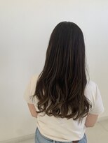 ジャムズヘアアンドスパ 岩国店(JAM's hair &spa) パツっと可愛いナチュラルロング！ダメージレスハイライトカラー