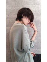 シン(syn) 前下がりマッシュ ミニウルフ