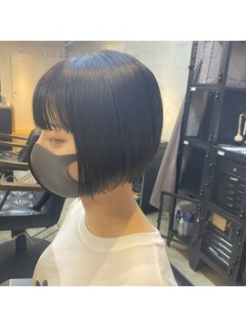スラン(sran hair and spa) ショートボブで小顔ヘア♪