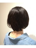 大人かわいいショートボブ