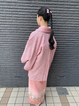 ベルデイズ 横浜西口店(BELDAYS) 訪問着　ヘアセット