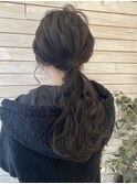 ローポニーアレンジ