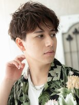 モッズヘアメン 札幌月寒店(mod's hair men)&nbsp;あざとカッコイイ！ラフ短髪パーママッシュスタイルd札幌月寒