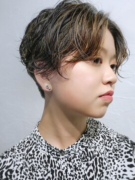 ナービス(NARVIS) ○カーリーマッシュショート○