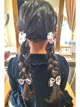 グランボーテクラシック(GrandBeaute classic) 編み込みヘアーアレンジ