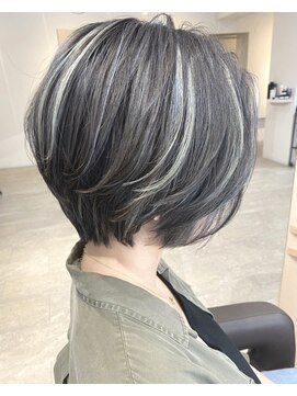 オレンジ梅田店(ORANGE) かっこいいスタイルが好きな方必見!ショートボブ/ハイライト