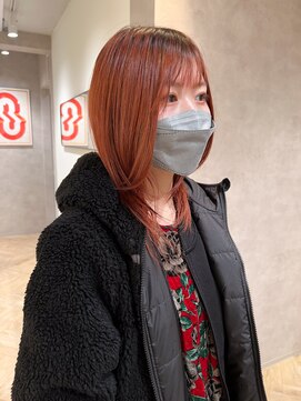 メゾンドイギー(MAISON de IGGY) オレンジカラー/オレンジベージュ/コーラルピンク/コーラル