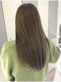 重ねて作る透明感オリーブベージュ