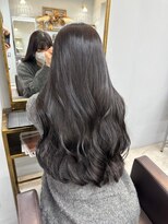 オズ 郡山桑野店(OZ) イメチェンハッシュカットフルバング似合わせレッドブラウン