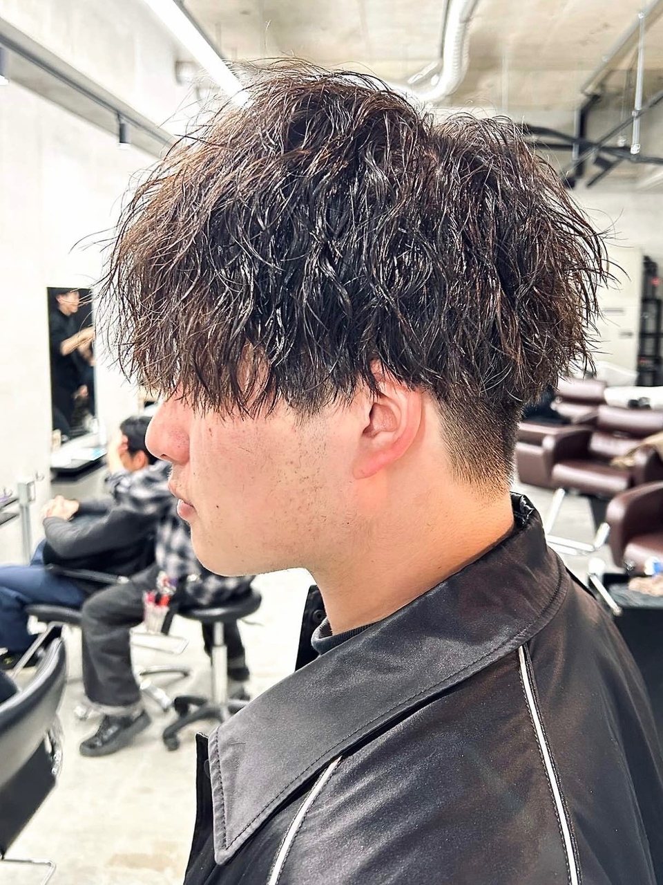 MEN'S HAIR　ツイストスパイラルパーマ　葛西LEVEL