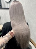 ラベンダーグレー/ケアブリーチ/シールエクステ