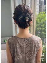 お呼ばれヘアアレンジ【丸山　翔】