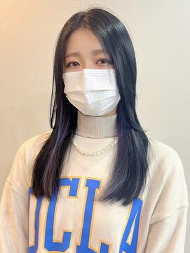 サクラ オモテサンドウ(SAKURA) インナーカラー ラベンダー ケアブリーチ