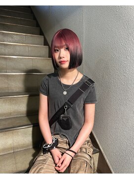 ディーボーイ 下通本店(D-BOY) ルーツカラー/ダブルカラー/ケアブリーチ/ボブ