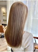 【cheri石川】ハイライト/シルキーベージュ【久喜美容室】