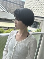 トッカ ヘアアンドトリートメント 難波店&nbsp;丸みのある刈り上げショートカット