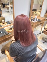 ヘアーメイクブランニュー セントラル 西大寺店(hair make Brand new central)&nbsp;ナチュラル可愛い◎ピンクベージュ