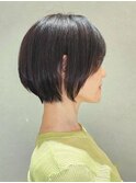 【上尾/ショート】矯正していても！丸みが出やすいショート