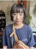 顔周りレイヤーボブ