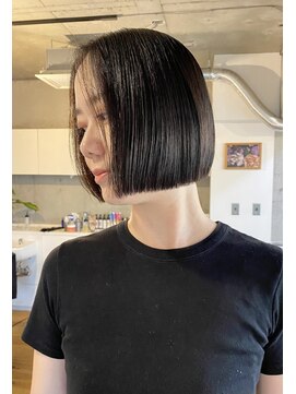 ハイジア(hygea) [hygea]大人かわいい切りっぱなしボブ[薬院/警固]