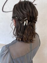 リンク(Link)&nbsp;ハーフアレンジ/ハーフアップ/ハーフアップヘア/ボブアレンジ