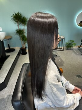 レプリカ(replica.) 【replica.】髪質改善　ダークベージュカラー