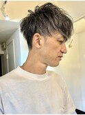 50代メンズ☆大人のショート白髪活かし