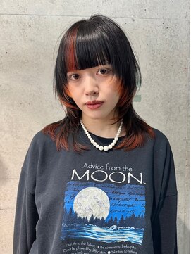 ハイプ(HYPE) ブリーチ/ダブルカラー/ウルフレイヤー/ハッシュカット/裾カラー