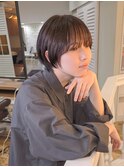 【小顔抜群】耳掛けショート