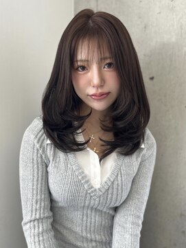 アイシー 表参道(ICY) ワンホンヘア/レイヤーカット/ブラウン