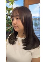 ミチ ノア(mich-nor-)&nbsp;透明感カラー/レイヤーカット/顔周りレイヤー