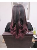 ピンクグラデーション